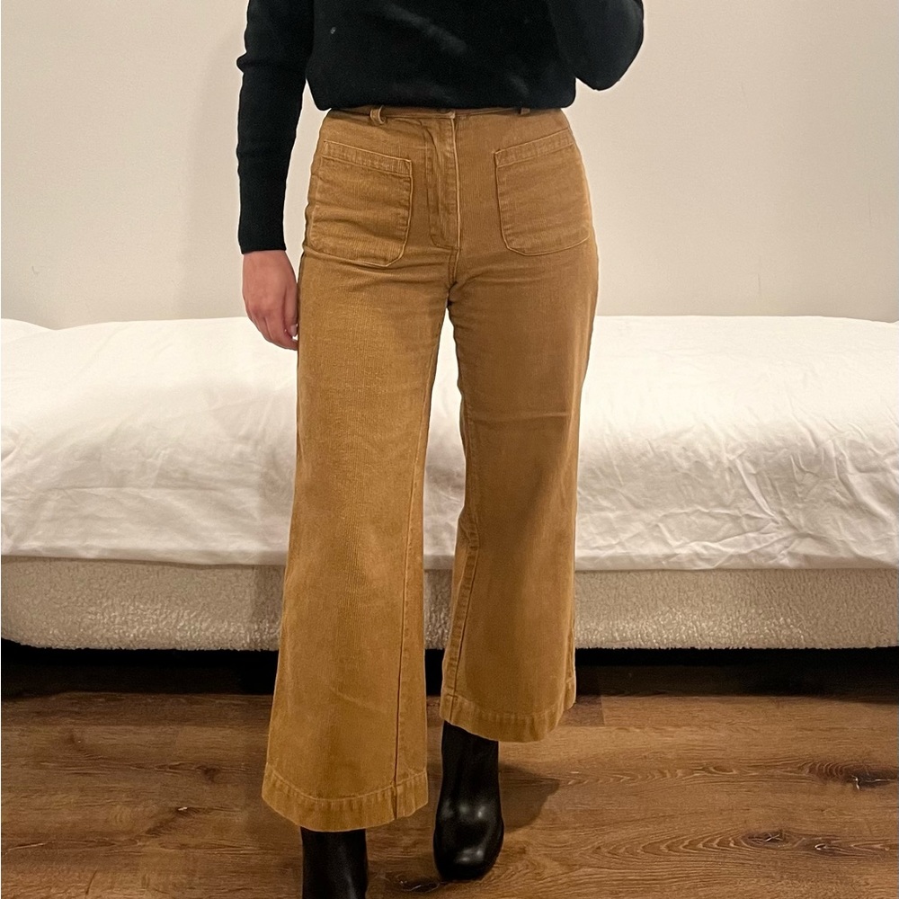 Sacks 5th Ave Caramel Corduroy Pants